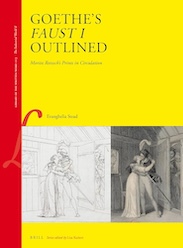 Cover of Stead, showing illustrations from Faust